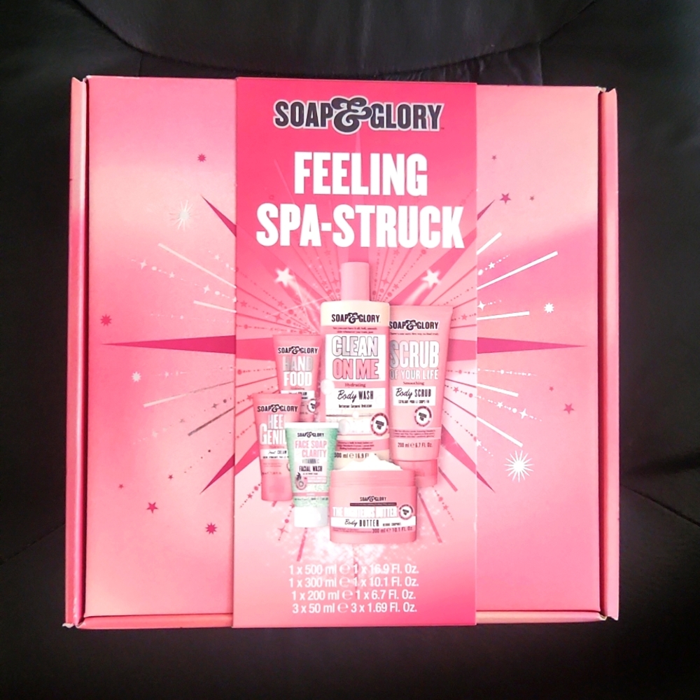 Soap & Glory Feeling Spa-Struck Original Pink, Rose & Bergamot NEW Self Care